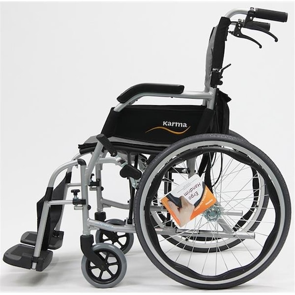 Karman Healthcare S-2512F18SS Ergo Flight 18 in. seat Ultra Lightweight Ergonomic Wheelchair S-2512F18SS - main